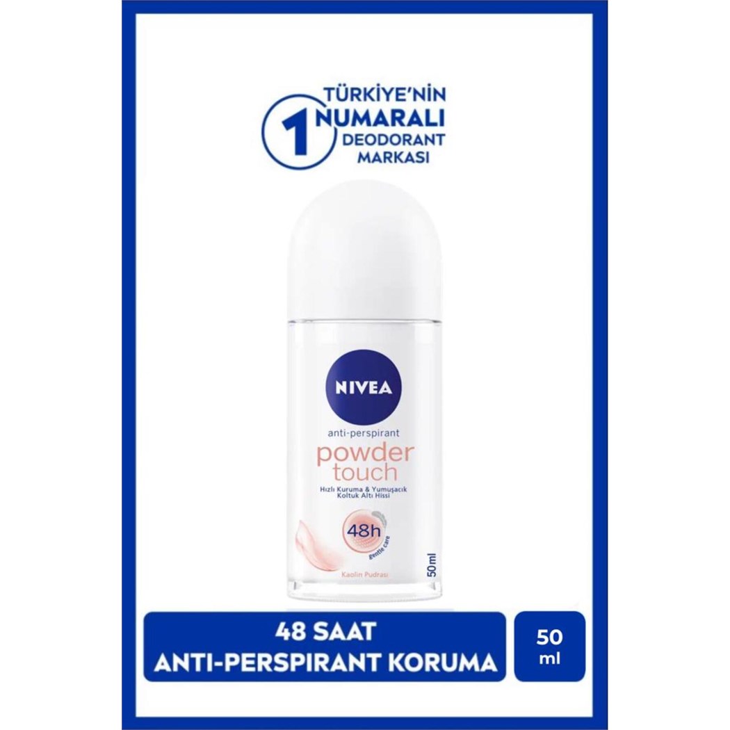 Nivea Roll-on Kadın 50 ML.Powder Touch