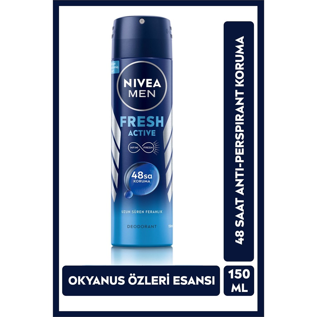Nivea Deodorant Erkek 150ml.Fresh