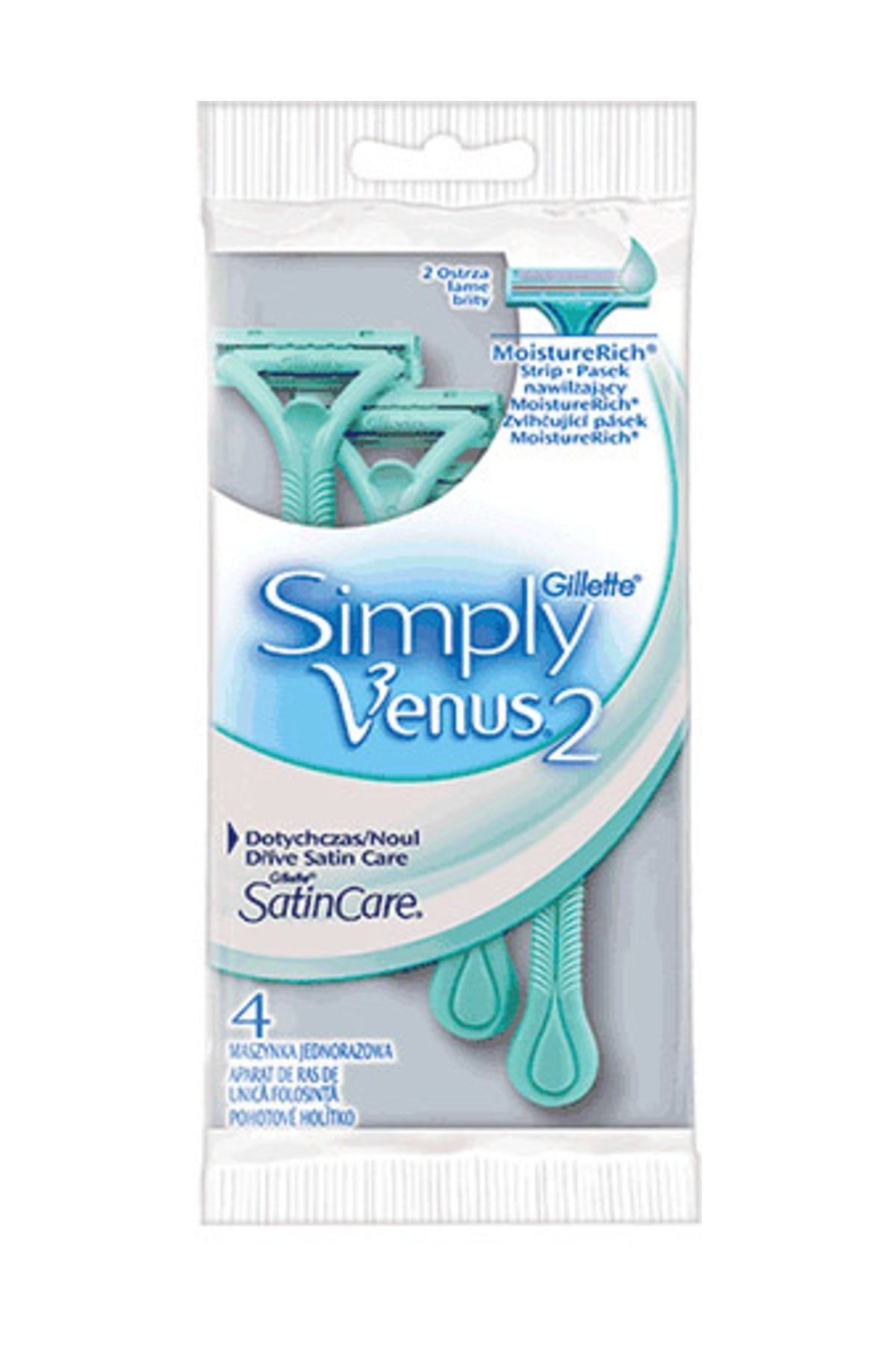 GİLLETTE VENÜS SİMPLE 2 BIÇAK 2 Li YEDEK (24)