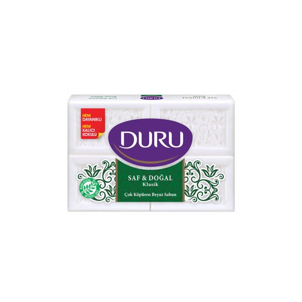 DURU 600 GR. BANYO SABUNU BEYAZ KLASİK *15