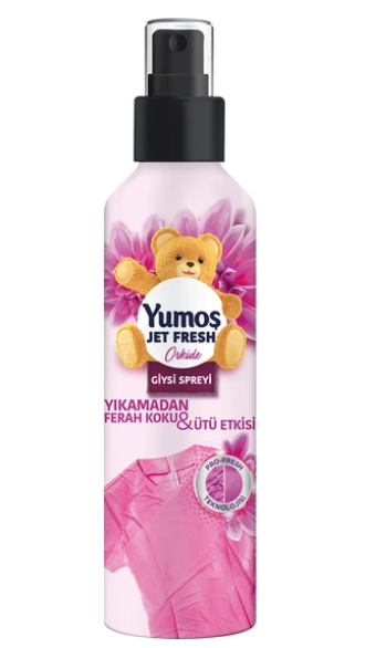 Yumoş Jet Fresh Giysi Spreyi Orkide 200Ml