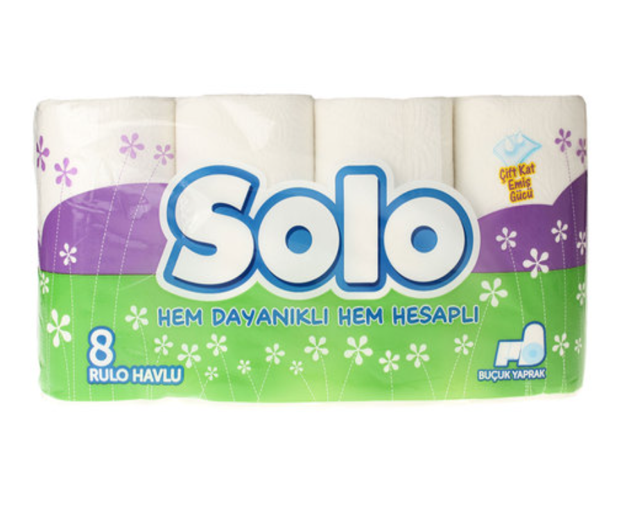 SOLO KAĞIT HAVLU 8LI