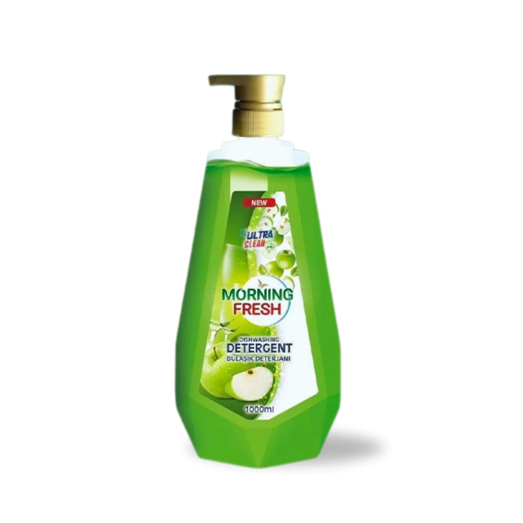 MORNİNG FRESH Ultra Temizlik Yeşil Limon Aromalı Bulaşık Deterjanı 1000ml
