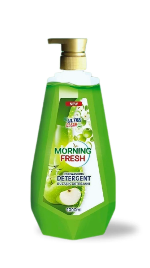 MORNİNG FRESH Ultra Temizlik Yeşil Limon Aromalı Bulaşık Deterjanı 1000ml