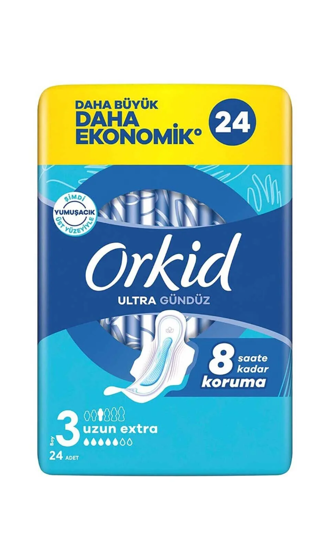Orkid Ultra Extra 4'lü Uzun 24 Adet