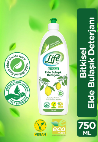 Fakir Life Bitkisel Bulaşık Deterjanı 750ml