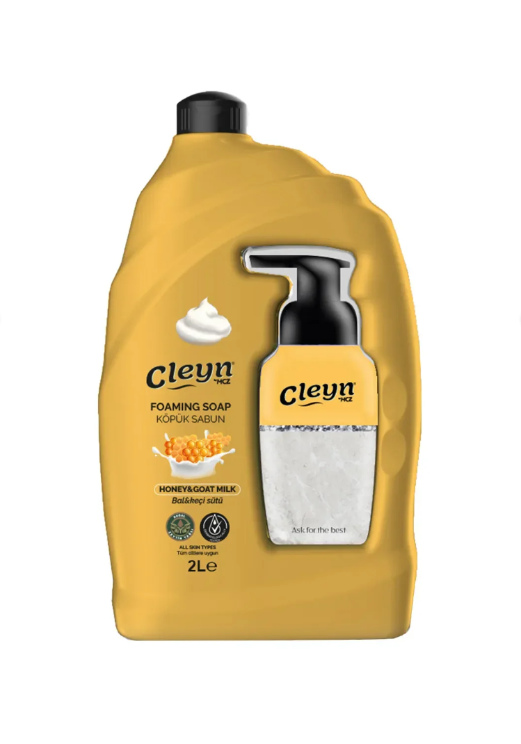 Cleyn Köpük Sabun 2lt Bal Keçi Sütü