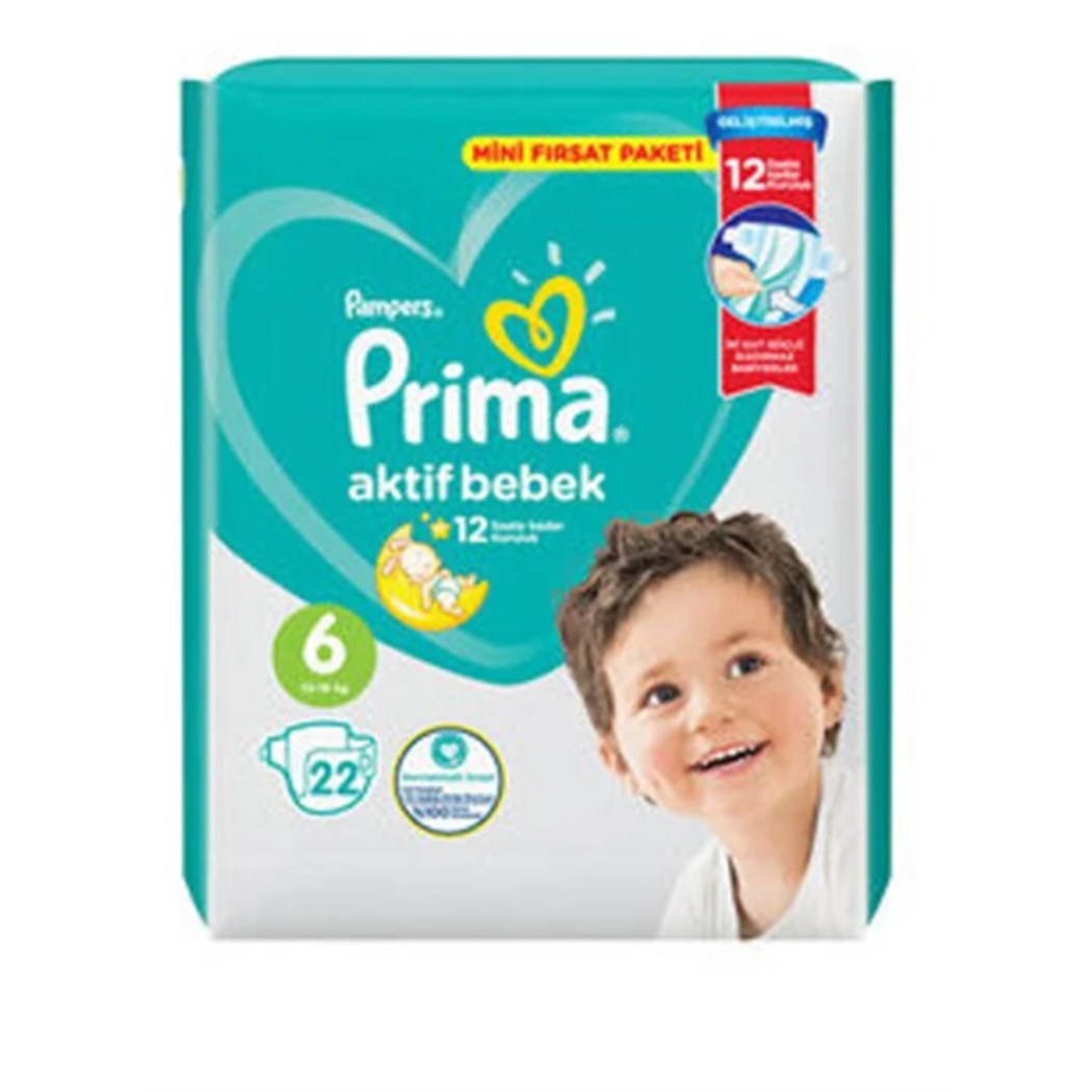 Prima Aktif Bebek Standart Paket 22'li 6 No