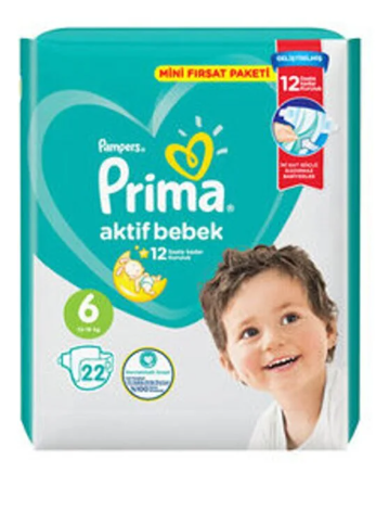 Prima Aktif Bebek Standart Paket 22'li 6 No