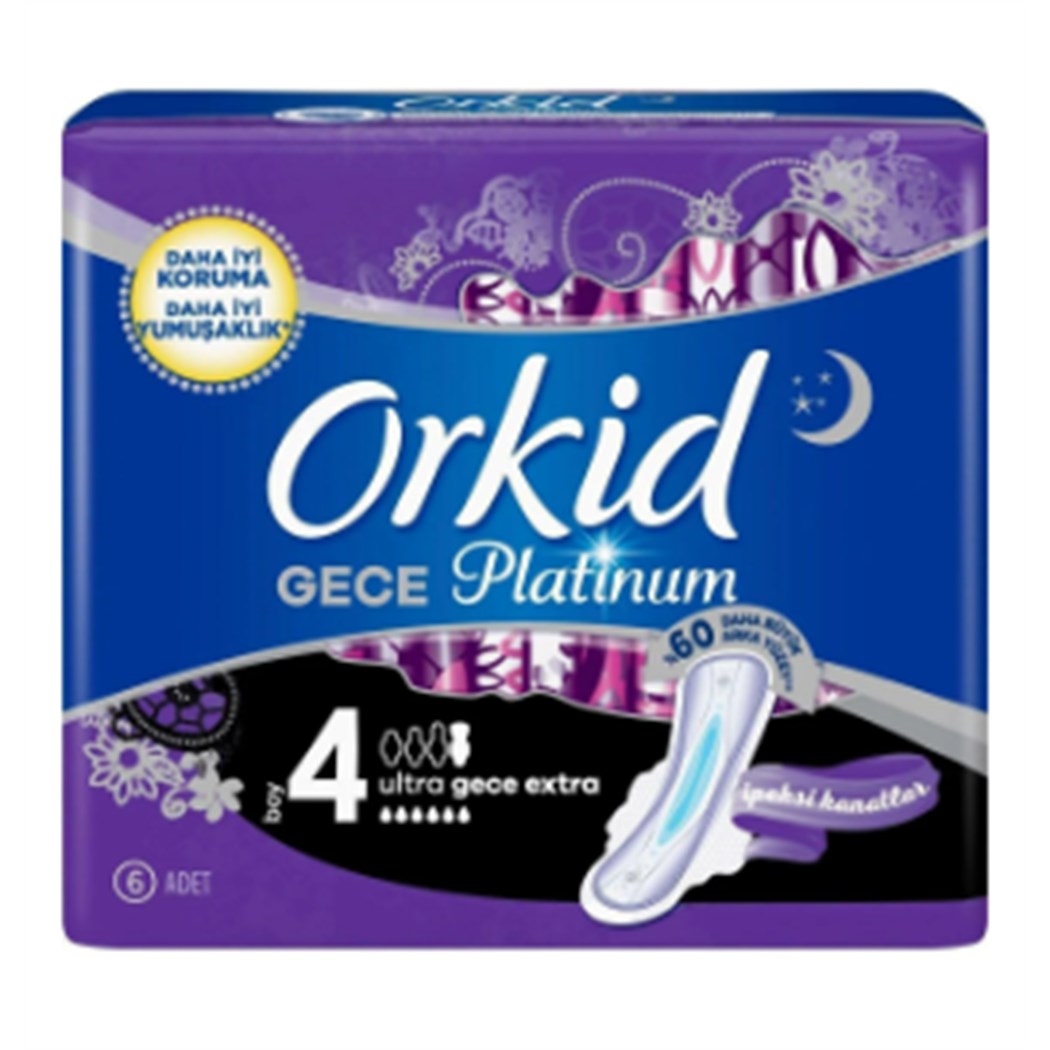 Orkid Platinum Tekli Uzun Extra 6 Lı 24
