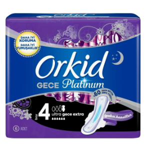 Orkid Platinum Tekli Uzun Extra 6 Lı 24