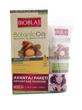 Bioblas 360 Ml Şampuan Argan +200 Ml Maske