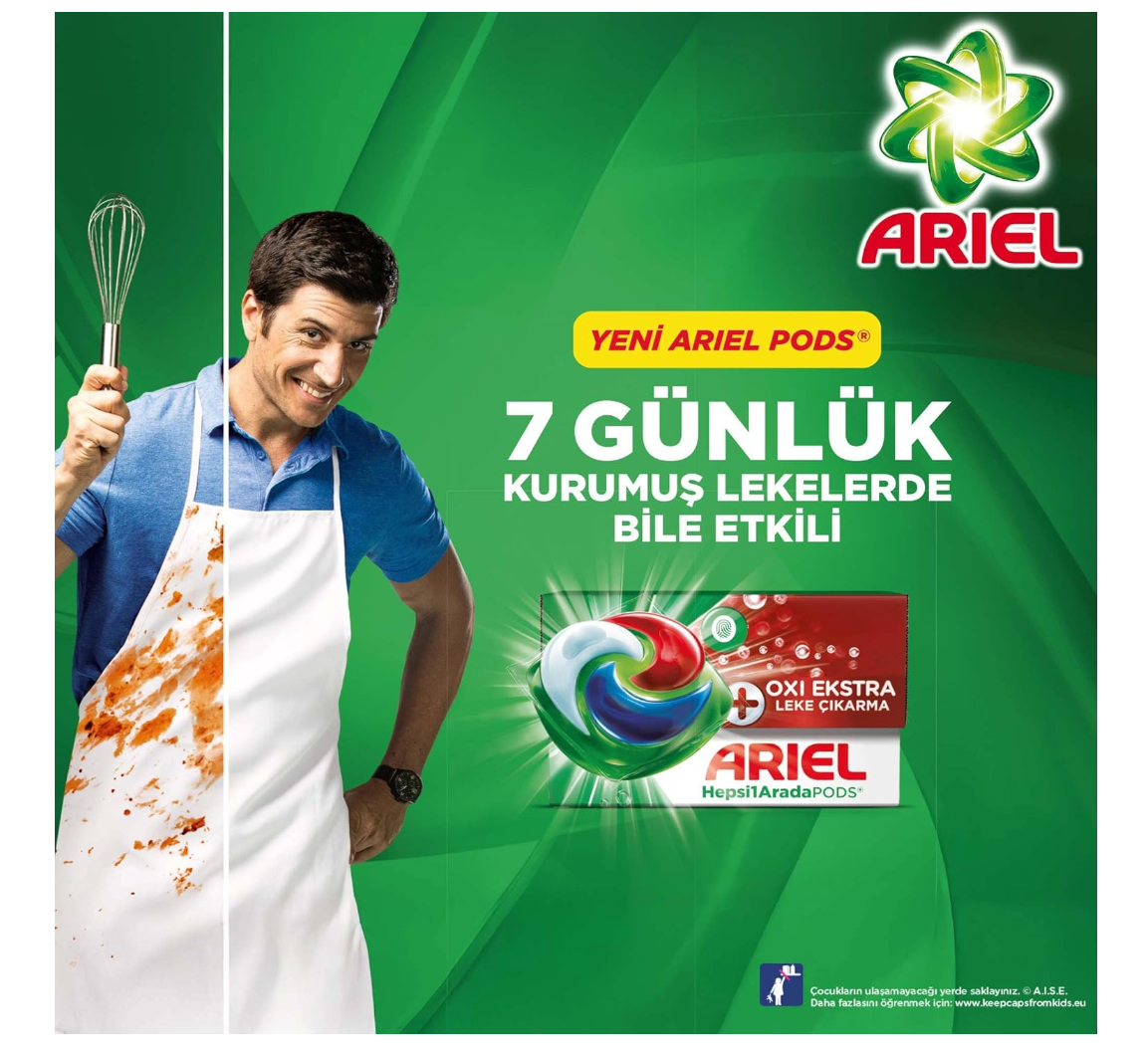 Ariel PODS Kapsül Çamaşır Deterjanı Oxi 20'li
