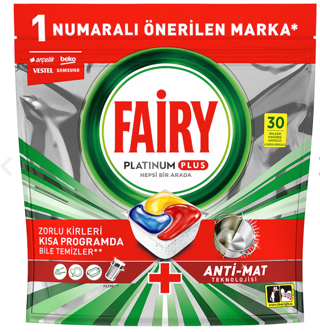 Fairy Platinum Plus 30'lu