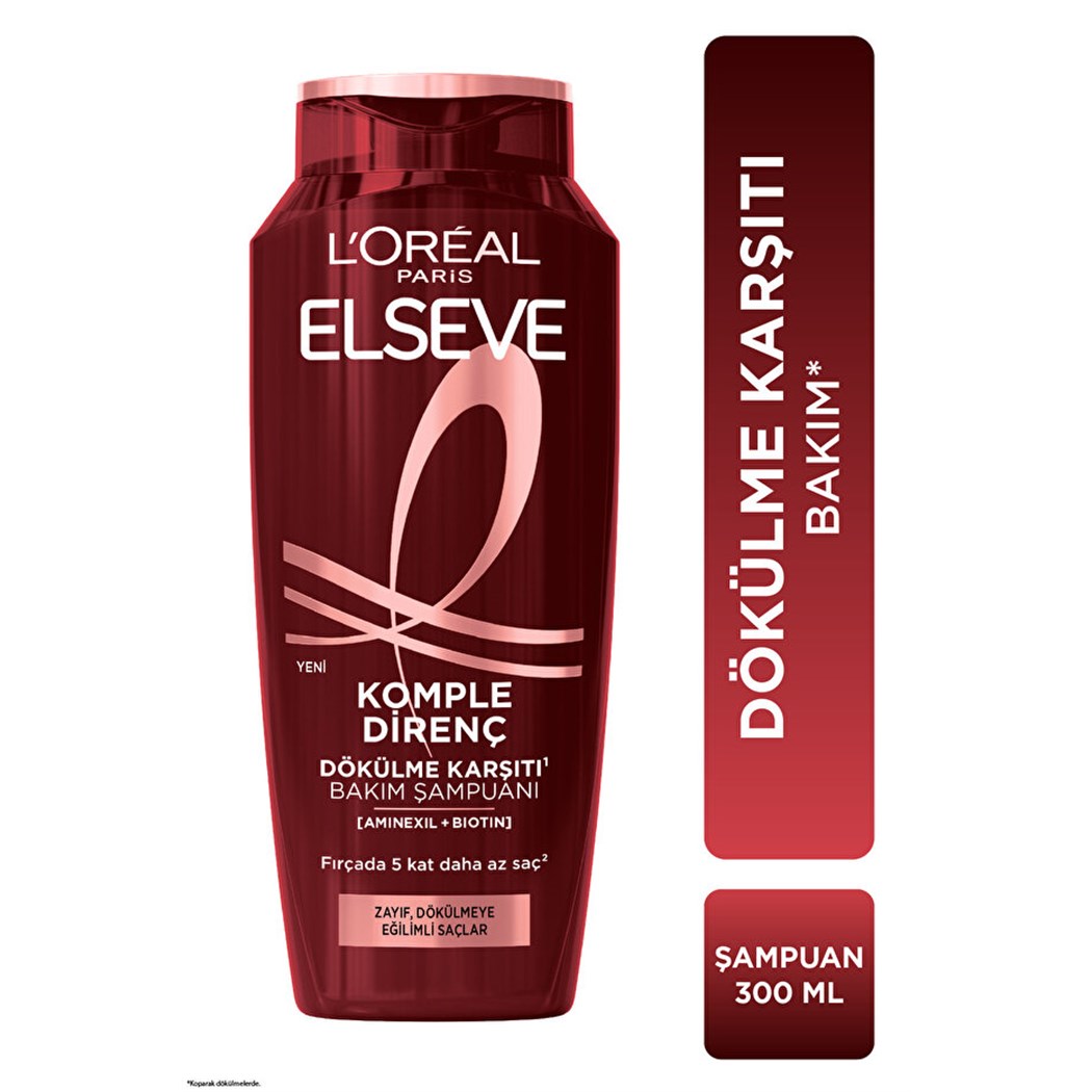Elseve Komple Direnç Dökülme Karşıtı Şampuan 300 ml