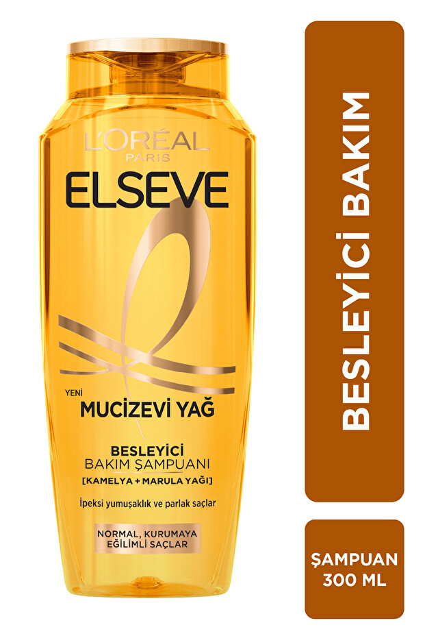 Elseve Mucizevi Yağ Besleyici Bakım Şampuanı 300 ml
