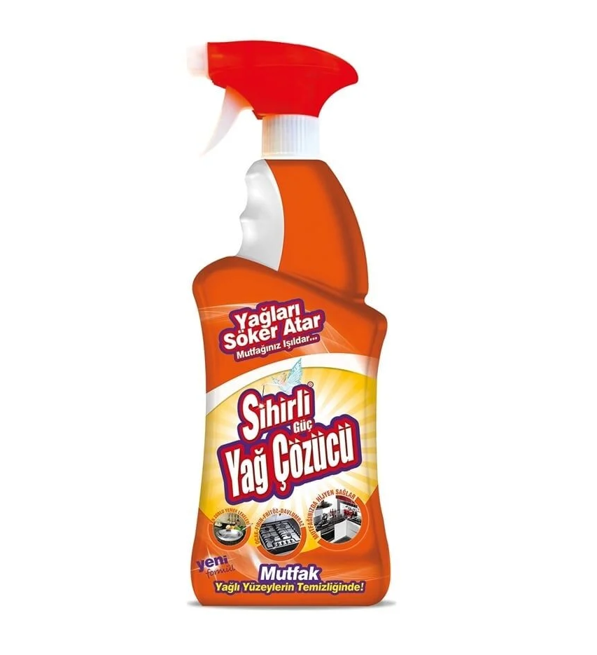 Sihirli Güç Yağ Çözücü Mutfak 750Ml