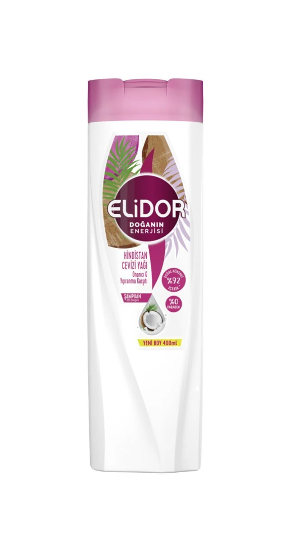 Elidor Hindistan Cevizi Yağı Şampuan 400 ml