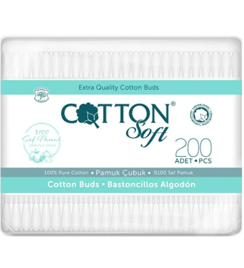 Kulak Çubuğu Cotton 200'lü