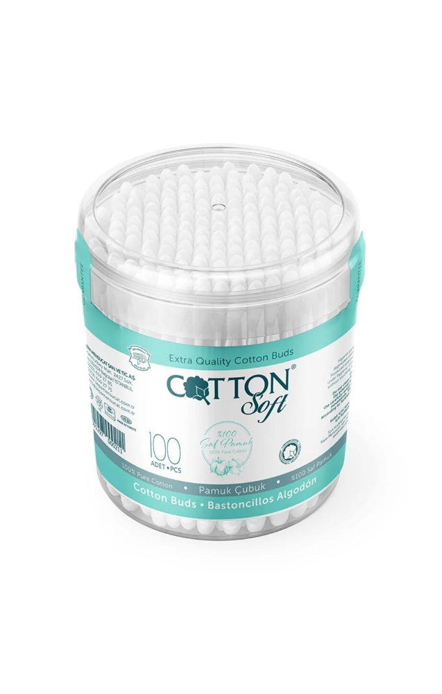 Cotton Soft Kulak Cubuğu 100 Lü