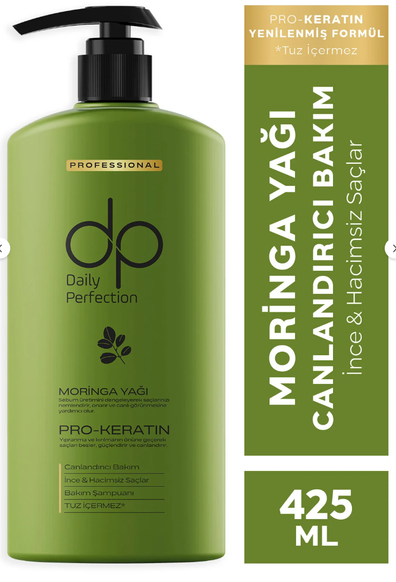 Daily Perfection Dp Şampuan Moringa Yağı 425 ml