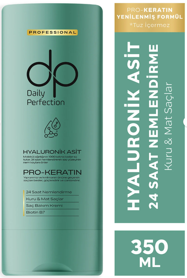Daily Perfection Hyaluronik Asit Saç Bakım Kremi 350 ml