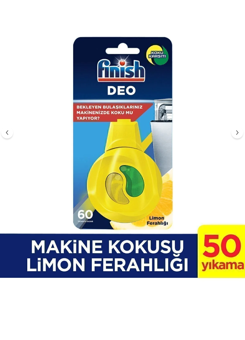 Finish Bulaşık Makinesi Kokusu 4 ml Limon Kokulu