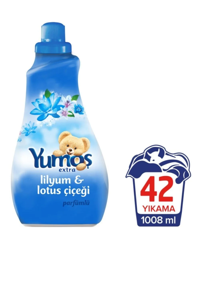 Yumoş Extra Lilyum ve Lotus Çiçeği Konsantre Çamaşır Yumuşatıcısı 1008 ml 42 Yıkama
