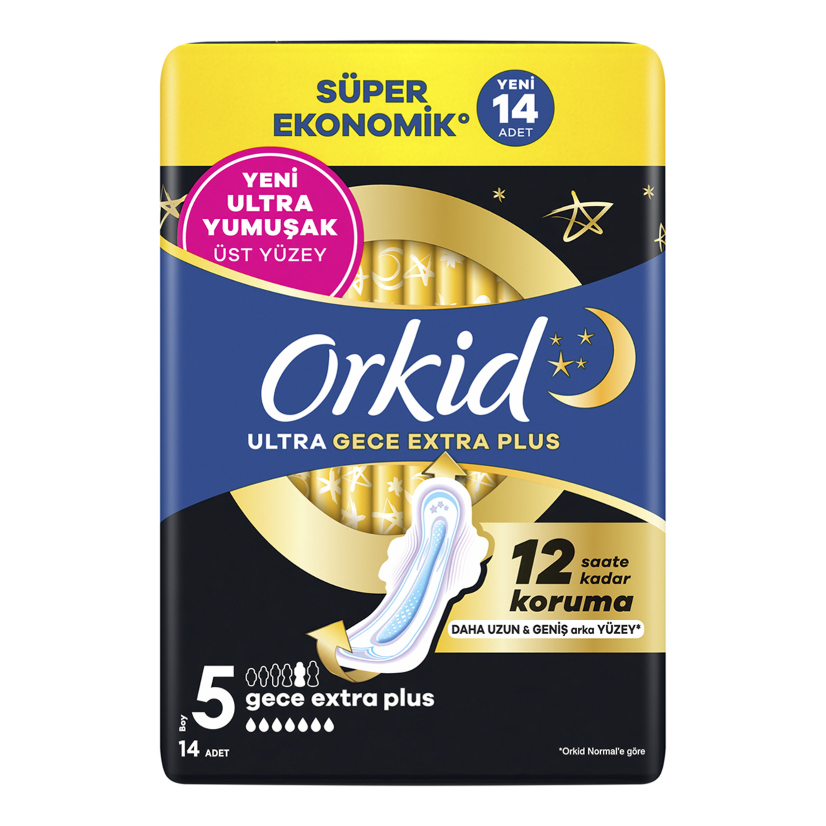 Orkid Ultra Extra 4'lü Gece Extra Plus 14'lü
