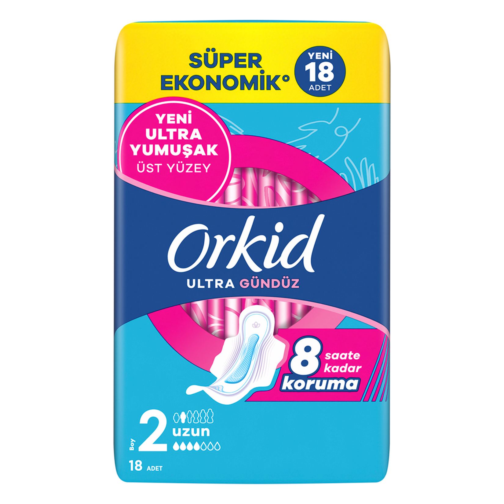 Orkid Ultra Extra Extra 4'lü Uzun 18'li