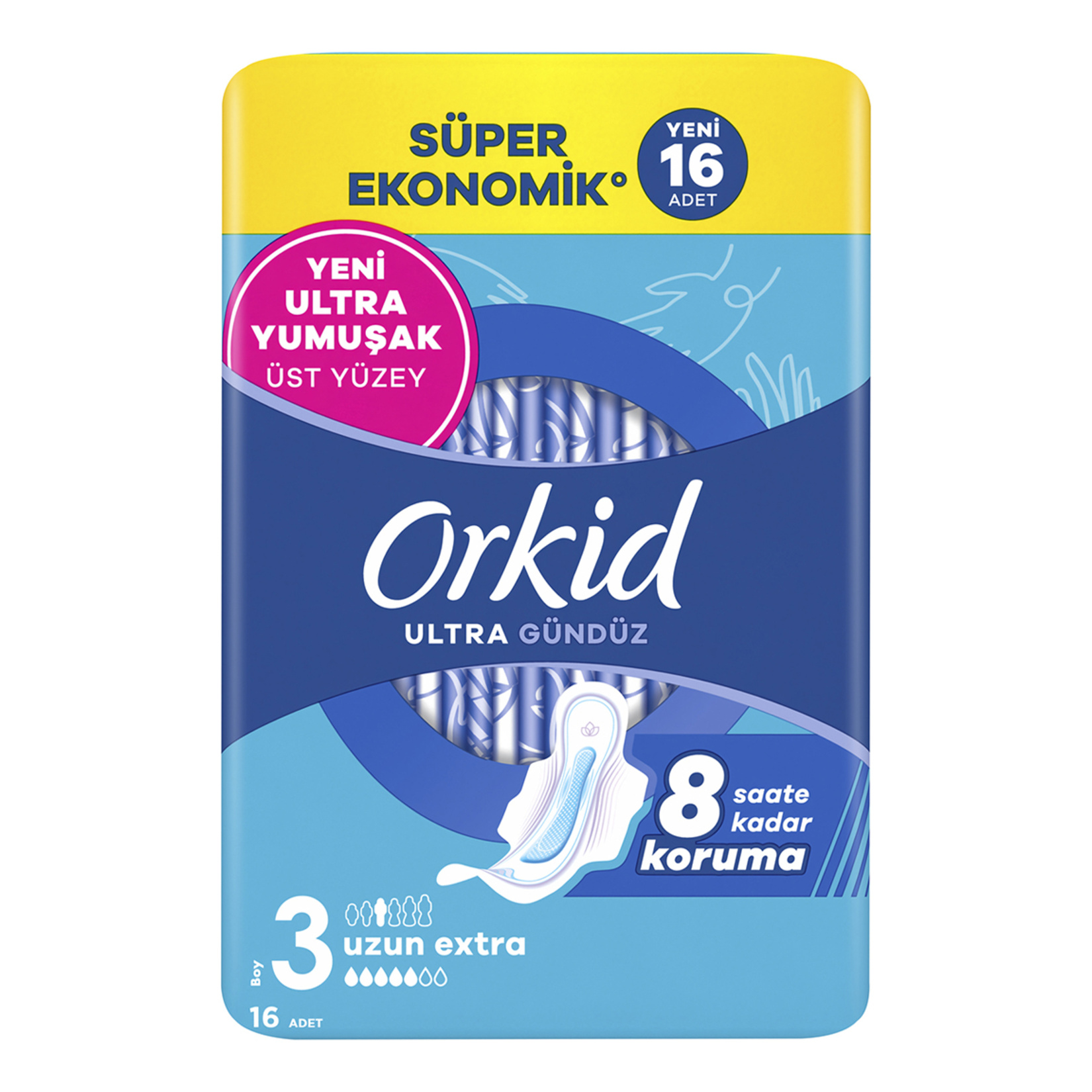 Orkid Ultra Uzun Ekstra 16'lı