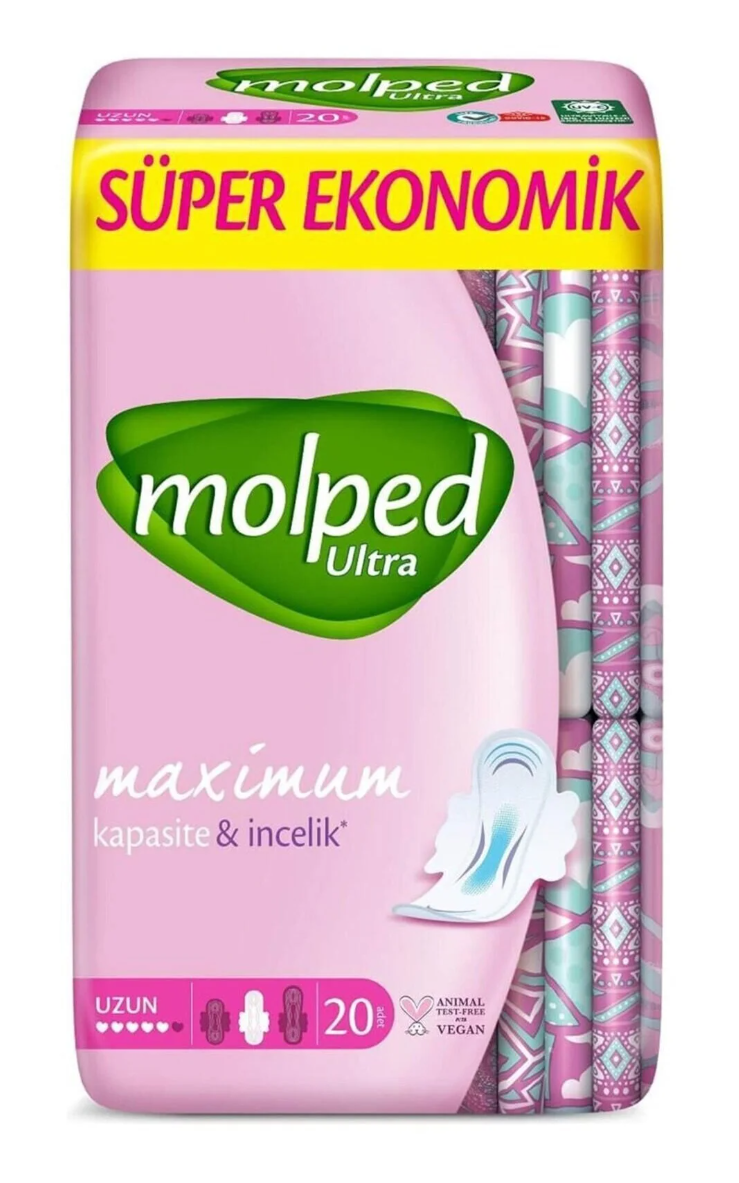 Molped Anatomik Uzun Ped 20'li