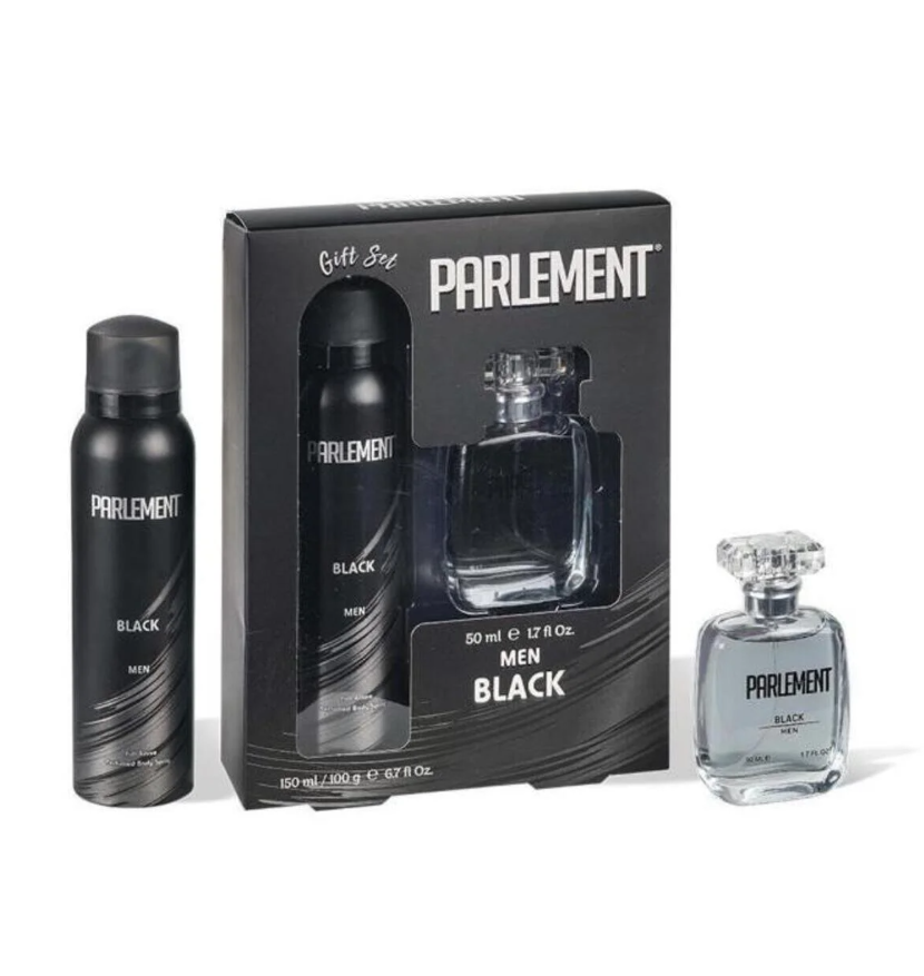 Parlement Parfüm Deo Erkek Black 50 + 100ml