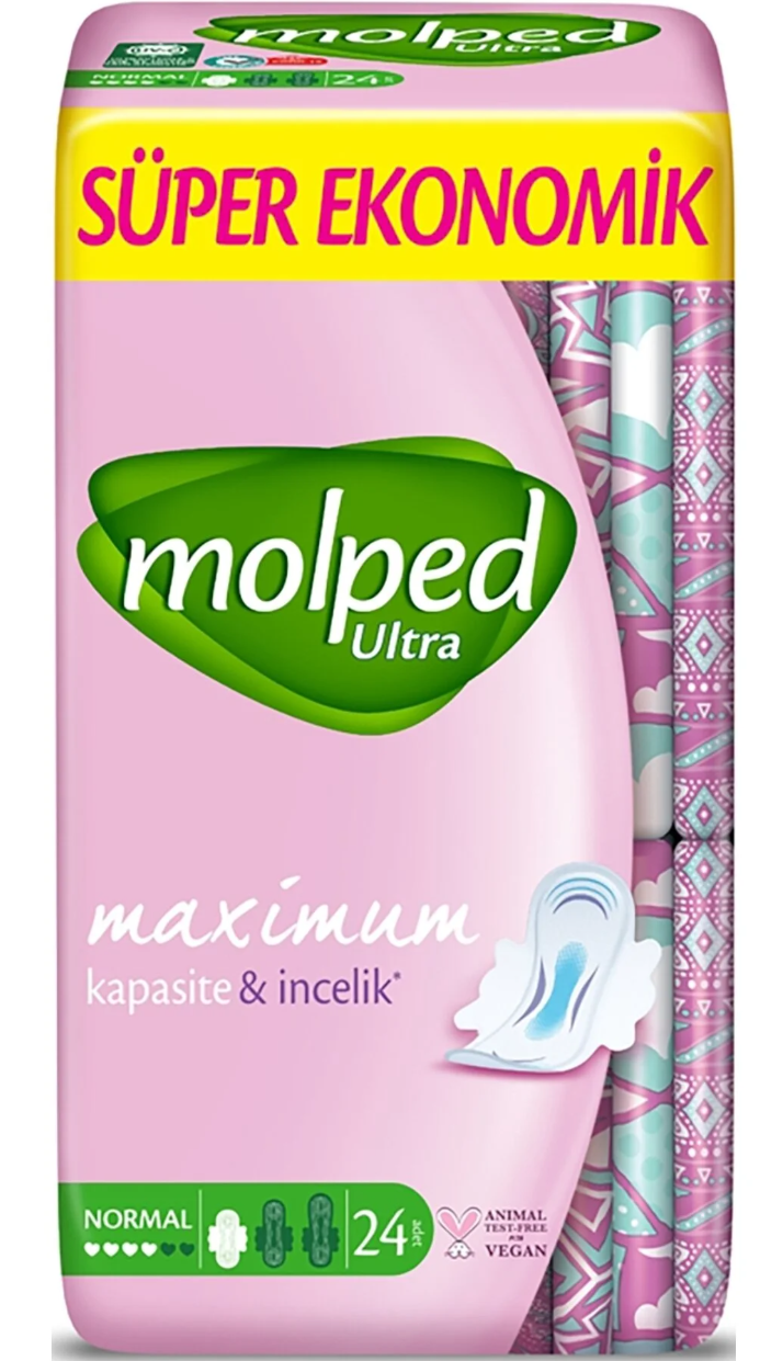 Ultra Hijyenik Ped Anatomik Normal Süper Ekonomik 24 Lü