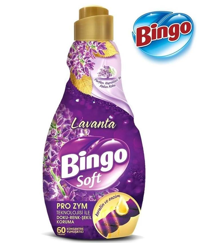 Bingo Soft Konsantre Yumuşatıcı 1440ml Lavanta
