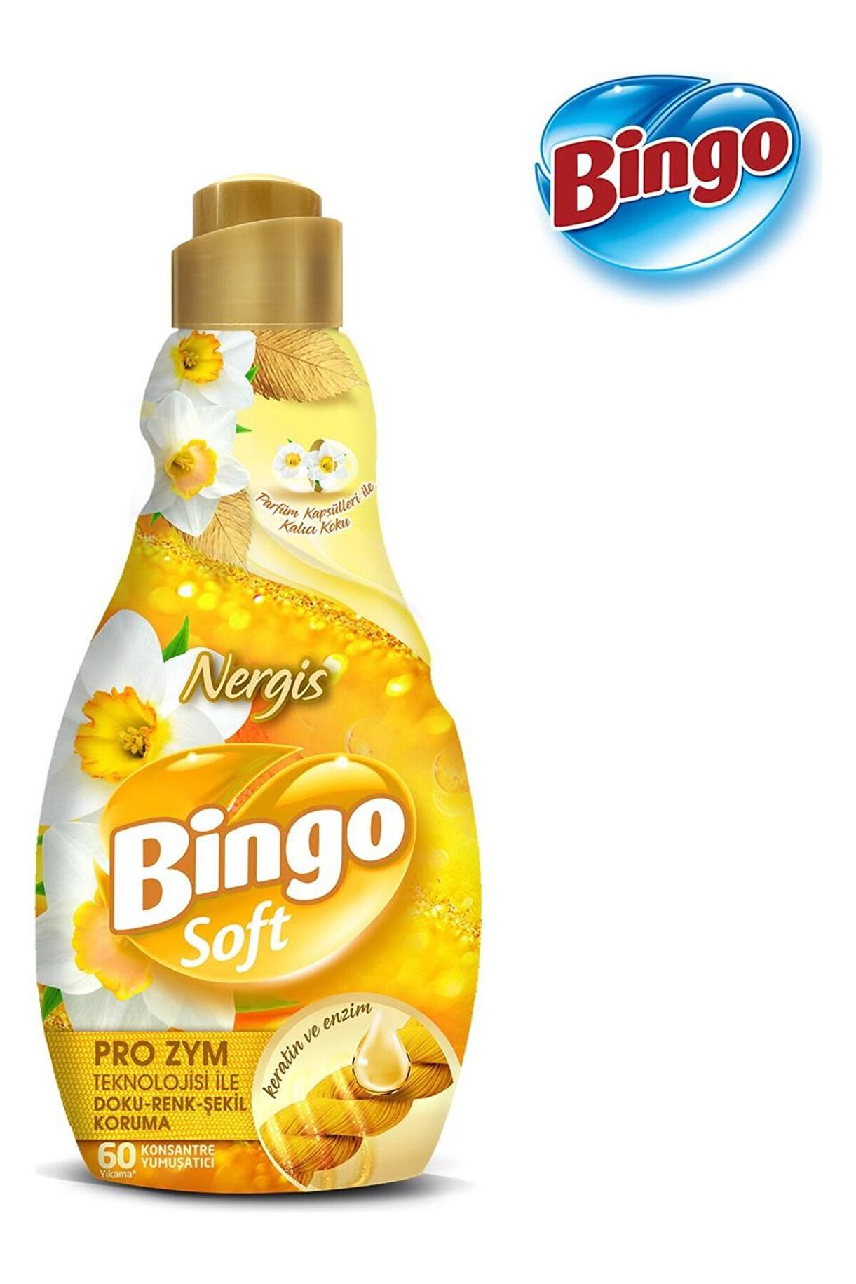 Bingo Konsantre Çamaşır Yumuşatıcısı Nergis 1440 m