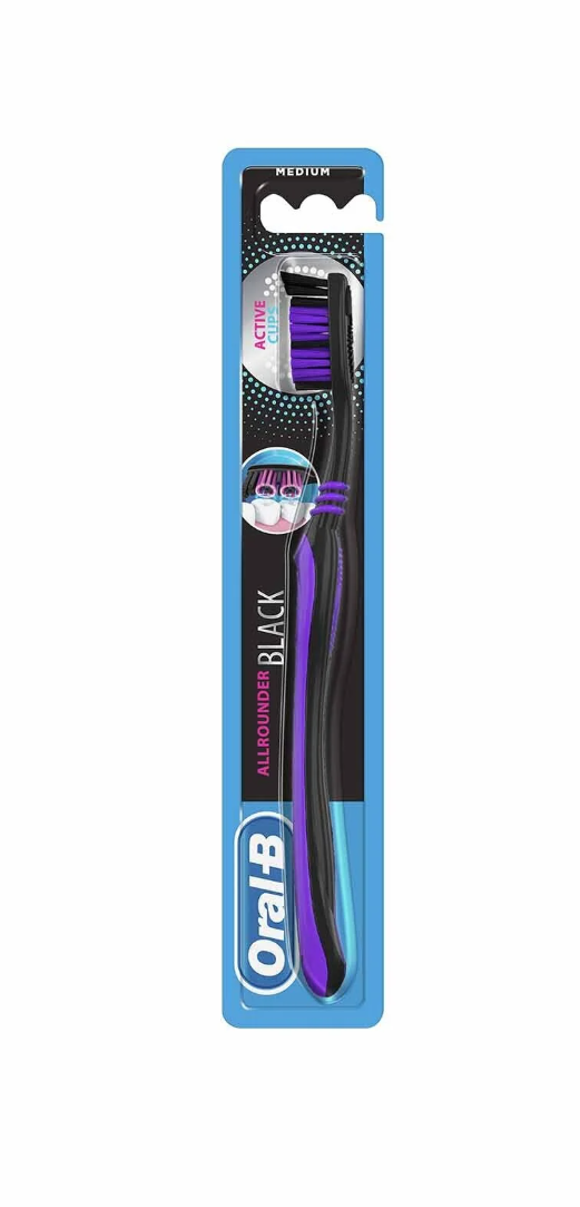 Oral-B Allrounder Black Manuel Diş Fırçası