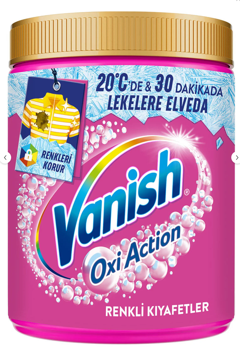 VANİSH KOSLA OXİ RENKLİ PEMBE 400 G *6