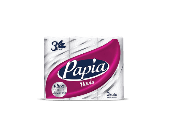 Papia Kağıt Havlu 3'lü Rulo