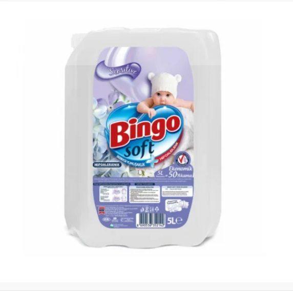 Bingo Soft Yumuşatıcı 5lt Sensitive