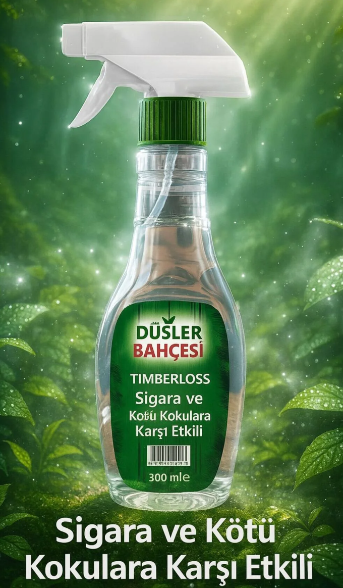 Düşler Bahçesi Oda ve Araç Kokusu Anti Sigara Timberloss 300 Ml