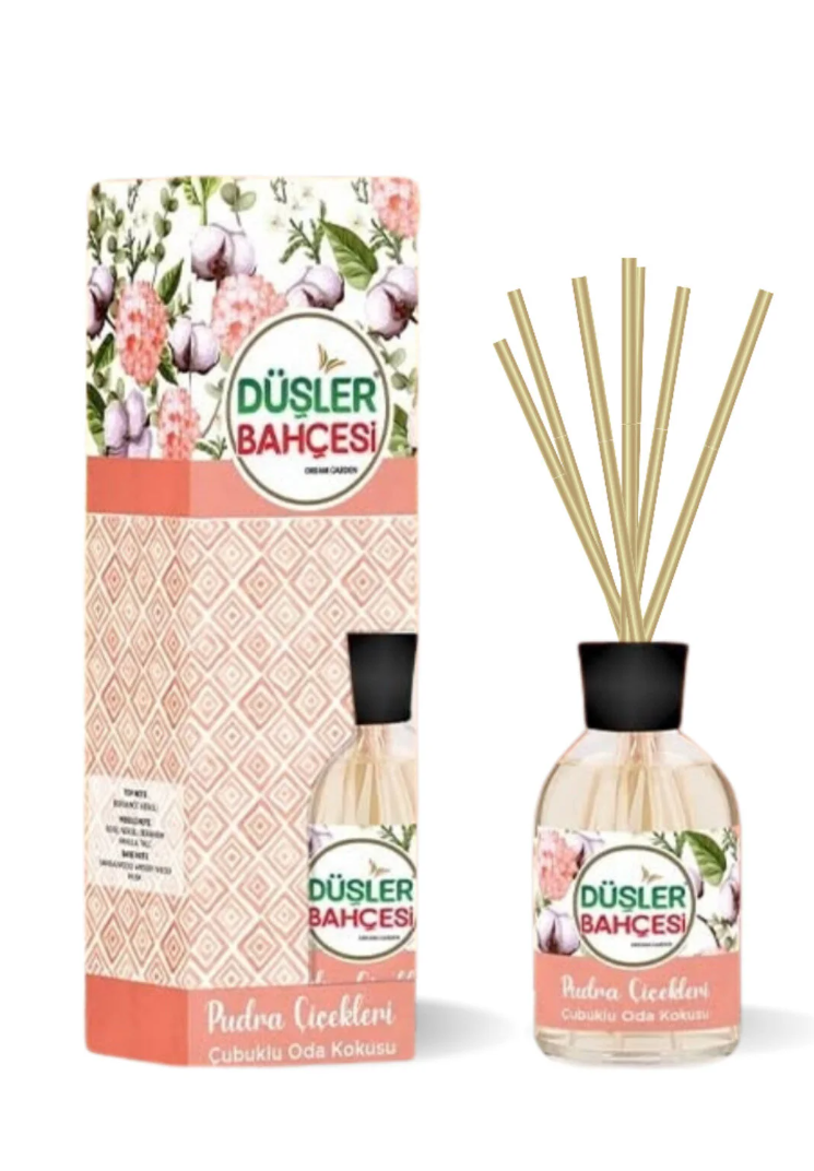 DÜŞLER BAHÇESİ ÇUBUKLU ODA KOKUSU 100 ML PUDRALI