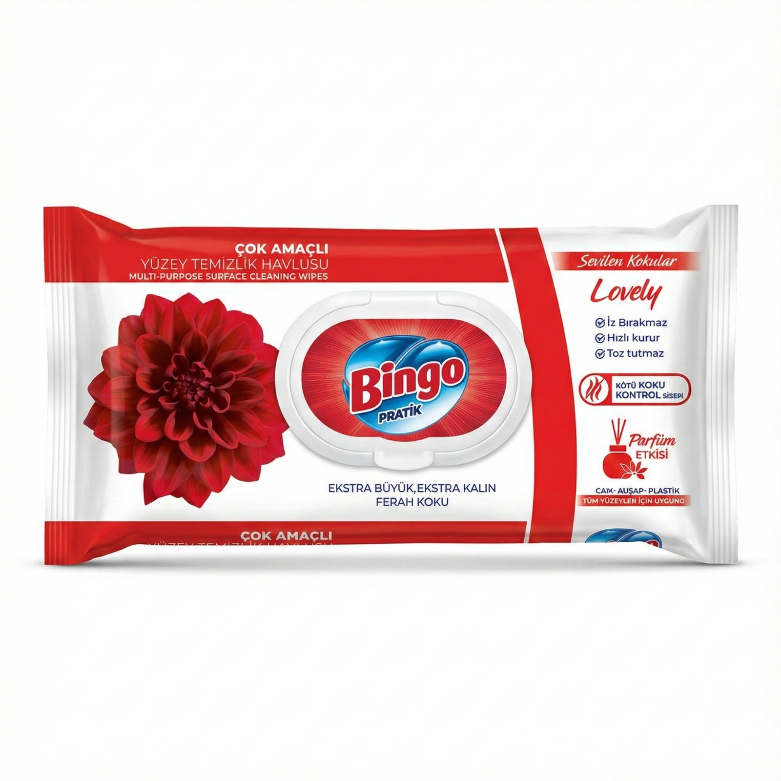 Bingo Yüzey Temizlik Havlusu Lovely 96'Lı