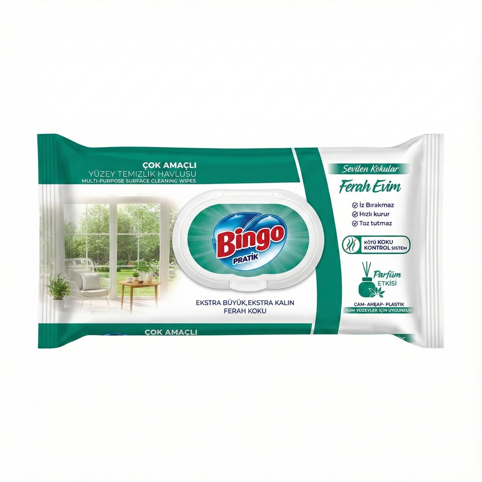 Bingo Yüzey Temizlik Havlusu Ferah Ev 96'Lı