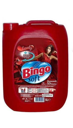 Bingo Soft Yumuşatıcı Lovely 5lt