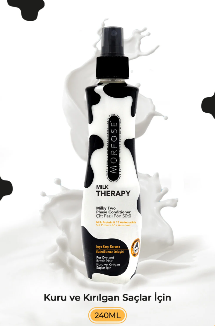 Morfose Milk Therapy Fön Suyu 240 ml - Isıya Karşı Koruma