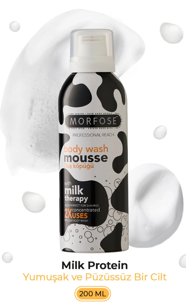 Morfose Milk Therapy Vücut Duş Köpüğü 200 ml