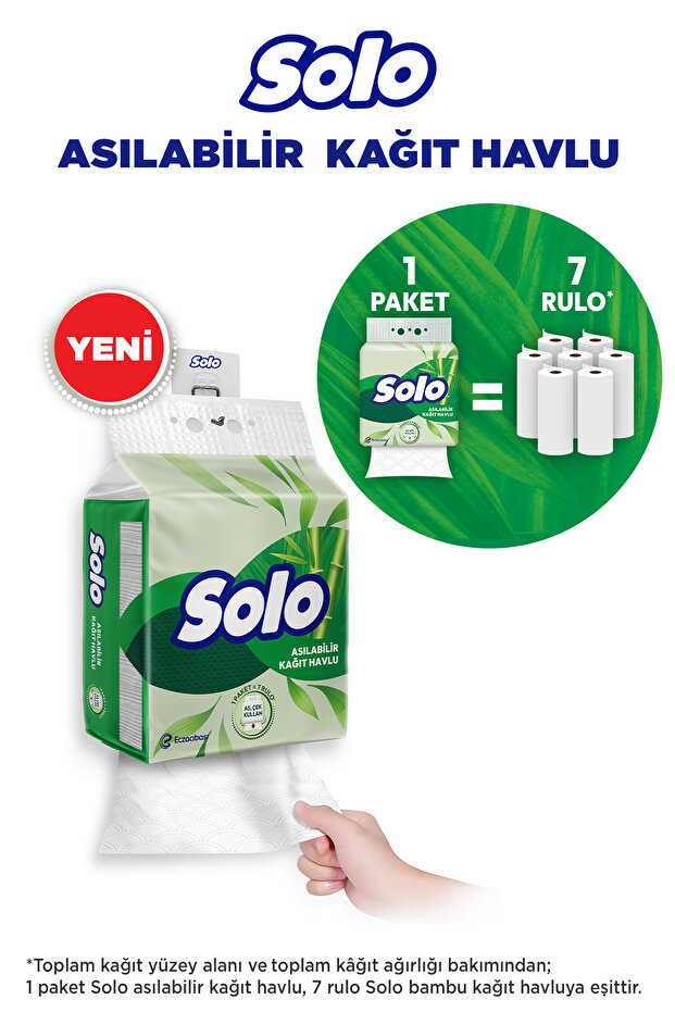 Solo Asılabilir Kağıt Havlu
