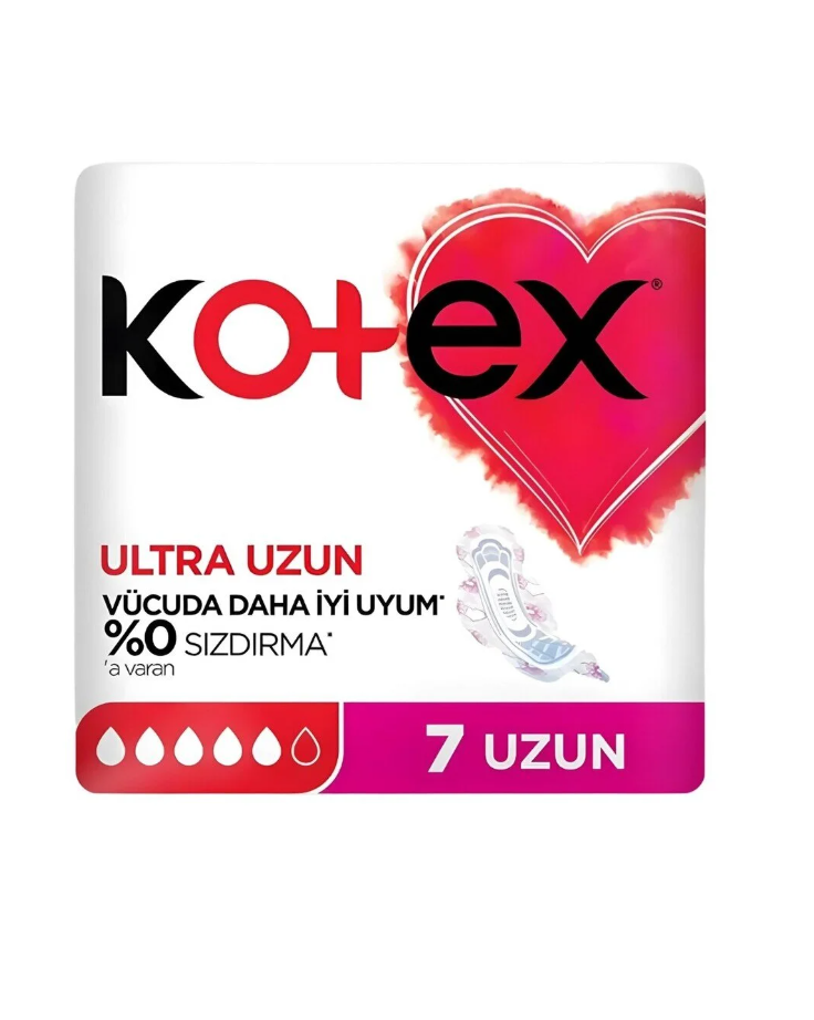 Kotex Ultra Tekli Uzun 7 Li
