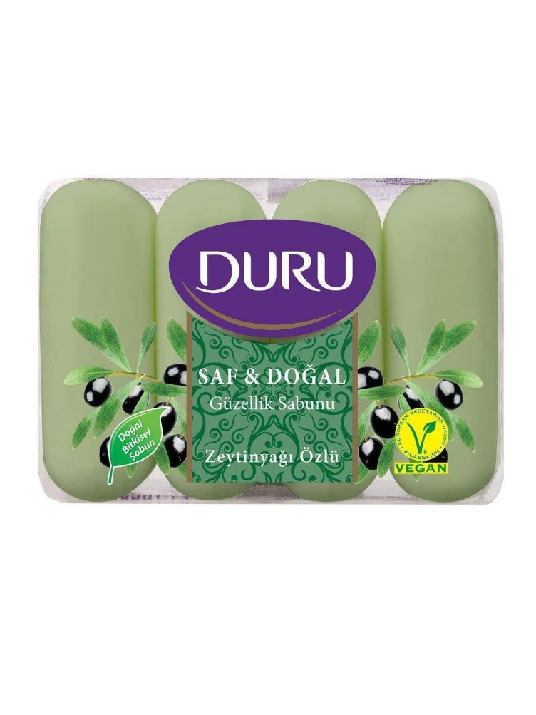 Duru Güzellik Sabunu Saf&doğal Zeytinyağı Özlü 4 Lü 4x70=280 gr